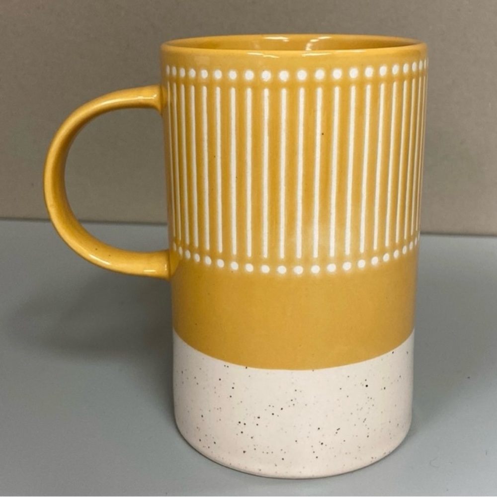 Mug - Mustard and Beige